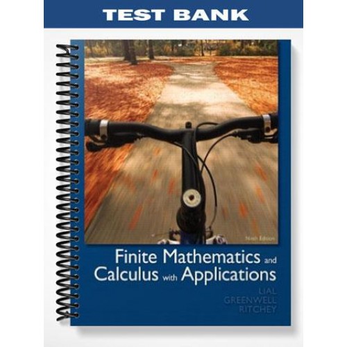 Finite Mathematics 10th Edition Pdf